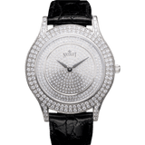 Nicolet Swiss Made CZ Scintillare Crystal Timepiece