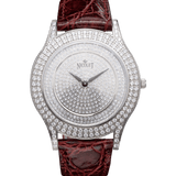 Nicolet Swiss Made CZ Scintillare Crystal Timepiece